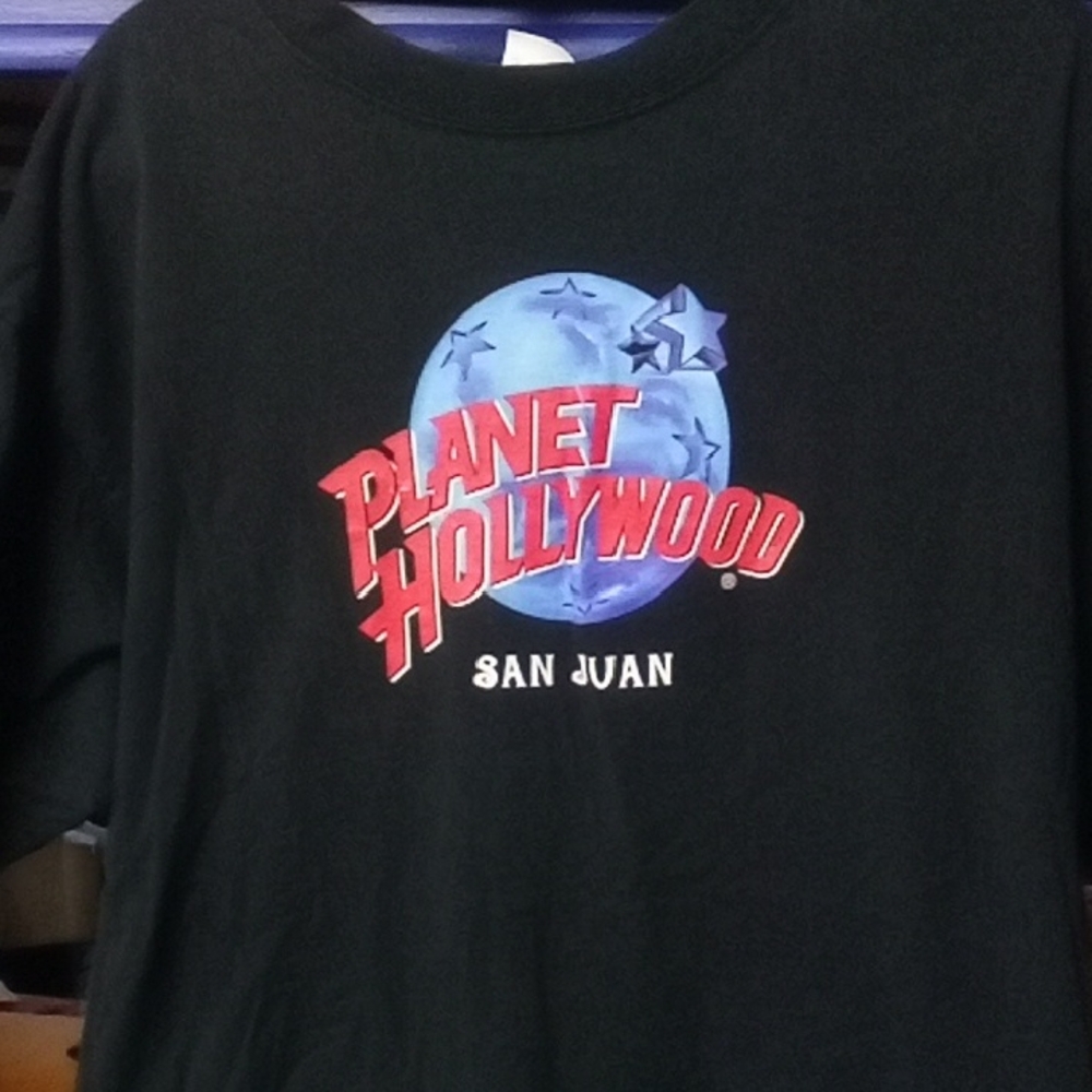 Planet Hollywood Black T-Shirt